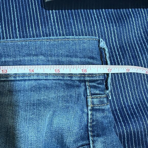 Levis 559 Relaxed Straight Jeans Mens 33x32 Blue Denim Mid Rise Casual Classic - Picture 4 of 7